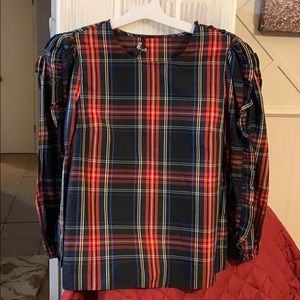 Jcrew woman Plaid top